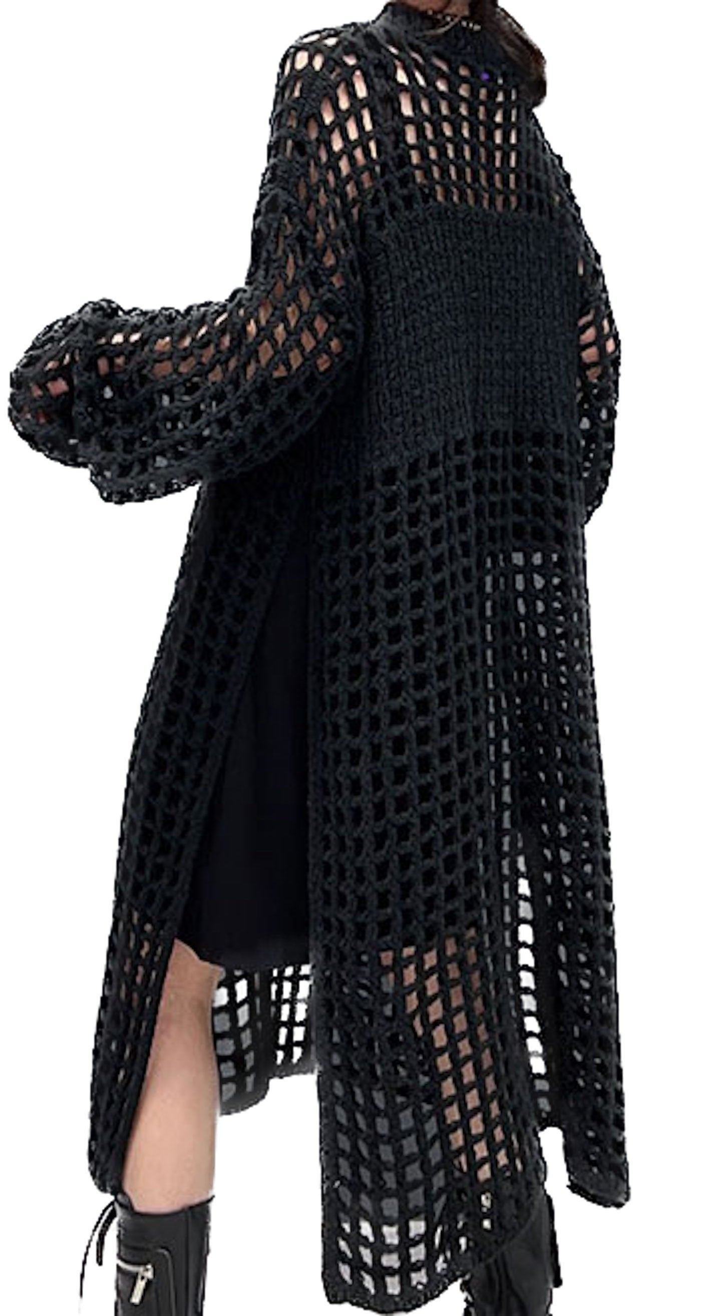 OPEN WEAVE CHIC TOPPER