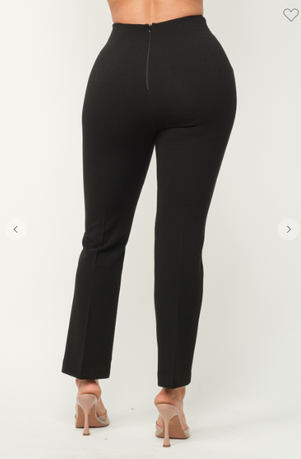 SOLID STRETCH LONG PANTS