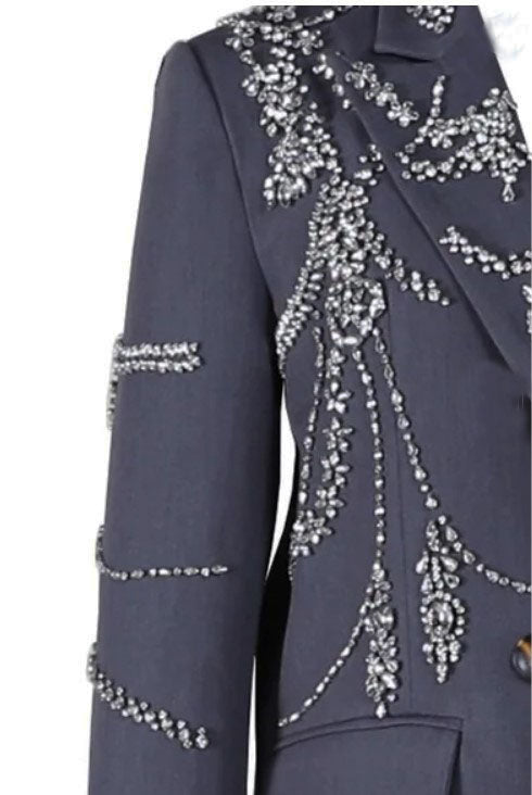 SOPHISTICATED DARK GREY SUIT