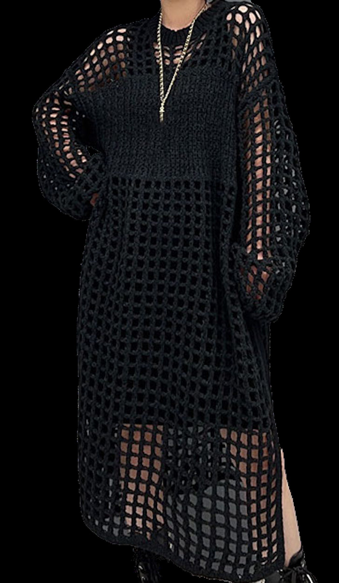 OPEN WEAVE CHIC TOPPER