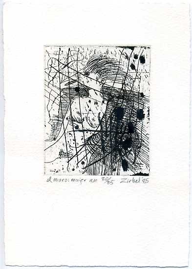 Frank Joseph Zirbel: El Muro: mujer ave
